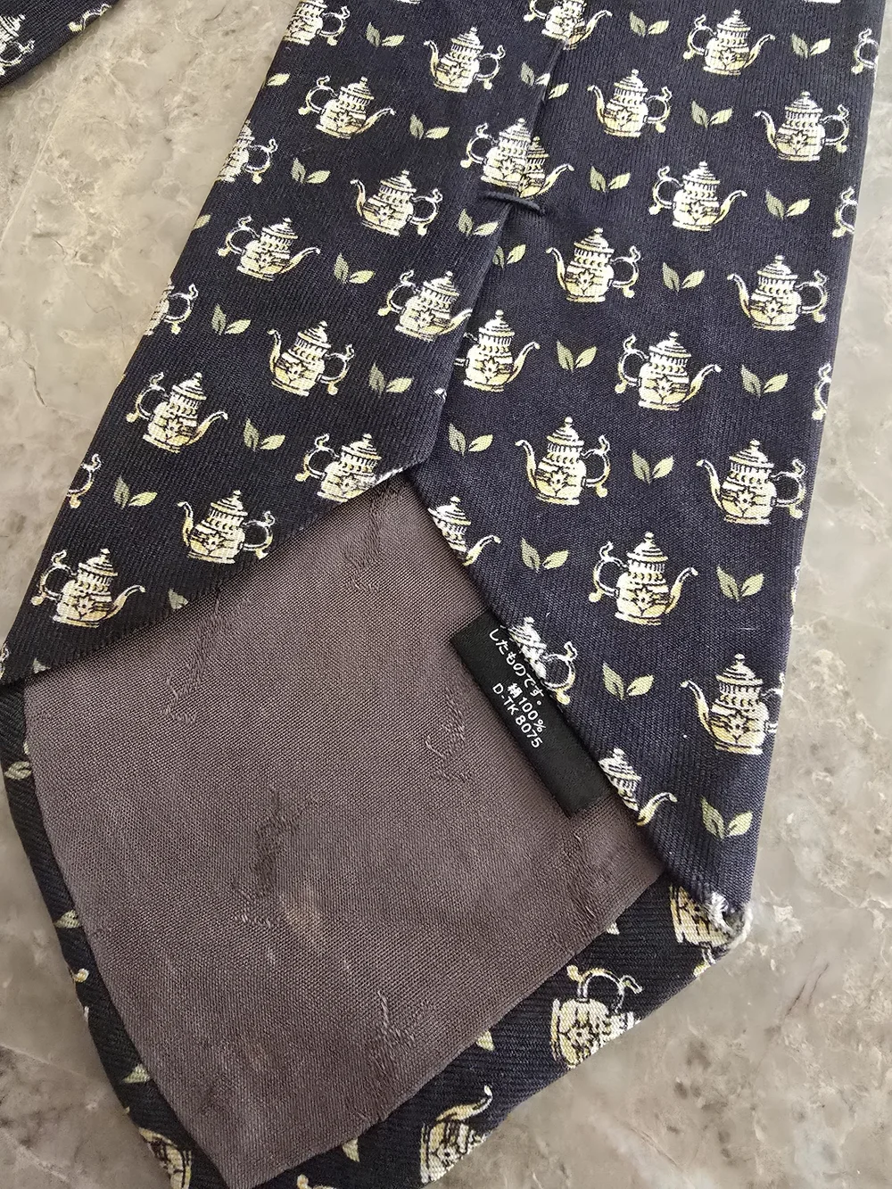 Yves Saint Laurent Ysl Teapot Tie